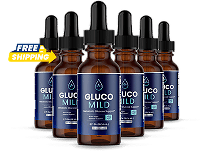 GlucoMild 6 bottles package, free shipping